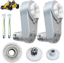 RS775 Motor and Gearbox Upgrade Kit for Power Wheels, Pair - Gray - Image 1