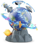 Interactive Spinning Rocket Toy with Music and Lights - 360° Magnetic Space Adventure Magic Cars Variant 0