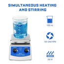Magnetic Hot Plate Stirrer with Stir Bar, 100-2000 RPM Magic Cars 1
