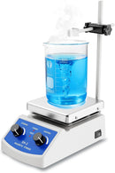 Magnetic Hot Plate Stirrer with Stir Bar, 100-2000 RPM Magic Cars Variant 0