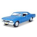 Maisto 1:24 Scale 1966 Chevy Chevelle SS 396 Die-Cast Car, Multicolor Magic Cars Variant 0