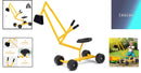 Kid's Manual Sand Excavator with 360° Rotating Seat and Durable Weather-Resistant Build Magic Cars 1