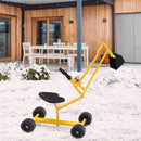 Kid's Manual Sand Excavator with 360° Rotating Seat and Durable Weather-Resistant Build Magic Cars 9