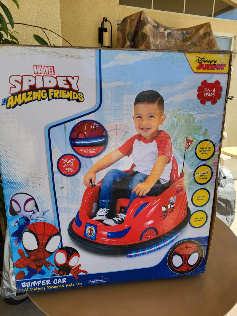 Spidey and His Amazing Friends 6V Electric Bumper Car Magic Cars Variant 0