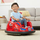 Battery-Powered Spider-Man Ride-On Bumper Car for Ages 18-48 Months, Red Magic Cars 1