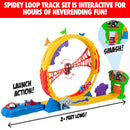Marvel Spidey and His Incredible Friends - Exciting Loop Track with Vehicle Set Magic Cars 3