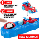 Marvel Spidey and His Incredible Friends - Exciting Loop Track with Vehicle Set Magic Cars 4