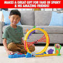 Marvel Spidey and His Incredible Friends - Exciting Loop Track with Vehicle Set Magic Cars 5