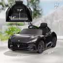 Licensed 12V Kids Electric Gran Turismo Ride-On Car in Black Magic Cars 1