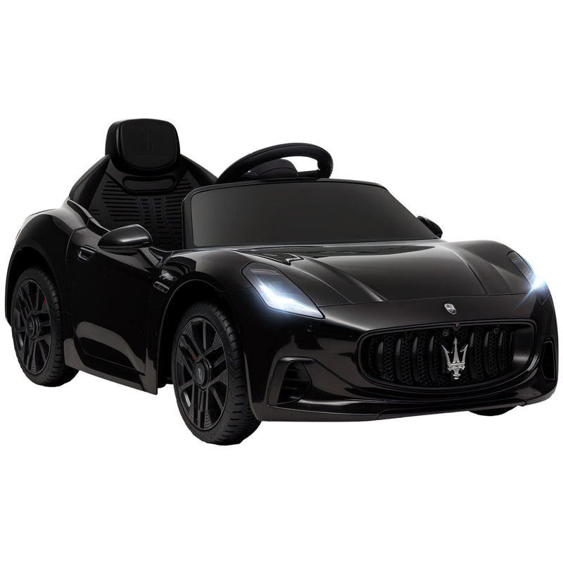 Licensed 12V Kids Electric Gran Turismo Ride-On Car in Black Magic Cars 2