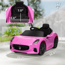 Licensed 12V Electric Kids Car Pink Maserati Gran Turismo Magic Cars 1