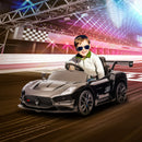 12V Licensed GT2 Ride-On Car with Shock Absorbers Black Magic Cars Variant 0