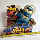 Bubba NASCAR Driver Talking Plush Toy in Race Car 2001 Magic Cars Variant 0