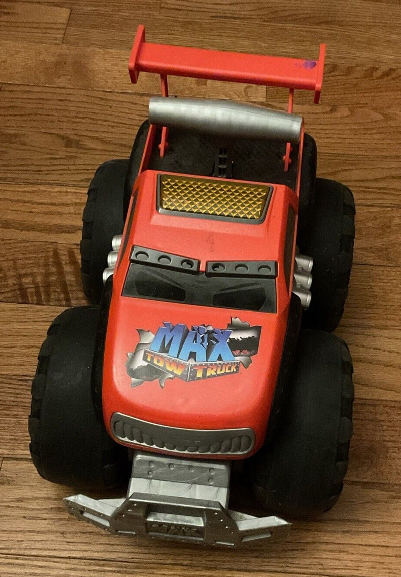 Red Electronic Talking Tow Truck Toy 200lbs Capacity 2014 Model Magic Cars 4