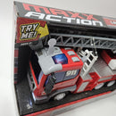 12" Fire Truck with Ladder, Lights, Sounds, and Rubber Tires Magic Cars 14