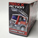12" Fire Truck with Ladder, Lights, Sounds, and Rubber Tires Magic Cars 4
