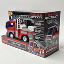12" Fire Truck with Ladder, Lights, Sounds, and Rubber Tires Magic Cars 5