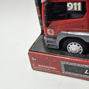 12" Fire Truck with Ladder, Lights, Sounds, and Rubber Tires Magic Cars 8