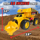 Maxx Action 18" Motorized Light and Sound Power Digging Rig for Kids 3+ Magic Cars 2