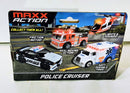 Maxx Action Police Chase Cruiser with Helicopter Rescue Features Magic Cars 2
