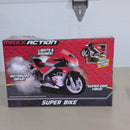 Motorized Super Bike Toy with Lights, Sounds, and Wheelie Feature Magic Cars 1