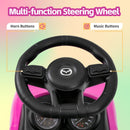 3-in-1 Ride-On Push Car and Stroller Toy for Babies and Toddlers with 40 lbs Load Capacity Magic Cars 3