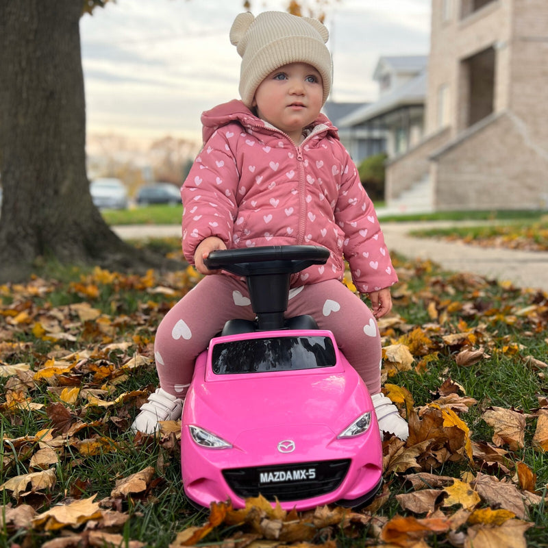 3-in-1 Ride-On Push Car and Stroller Toy for Babies and Toddlers with 40 lbs Load Capacity Magic Cars 6