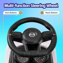 3-in-1 Ride-On Push Car Stroller Toy for Babies and Toddlers with Bluetooth and LED Lights Magic Cars 3