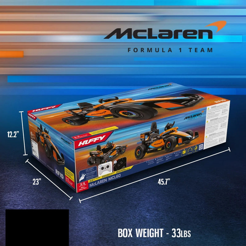 F1-Style 12V Battery-Powered Ride-On Car with Remote Control for Ages 3+ Magic Cars 4