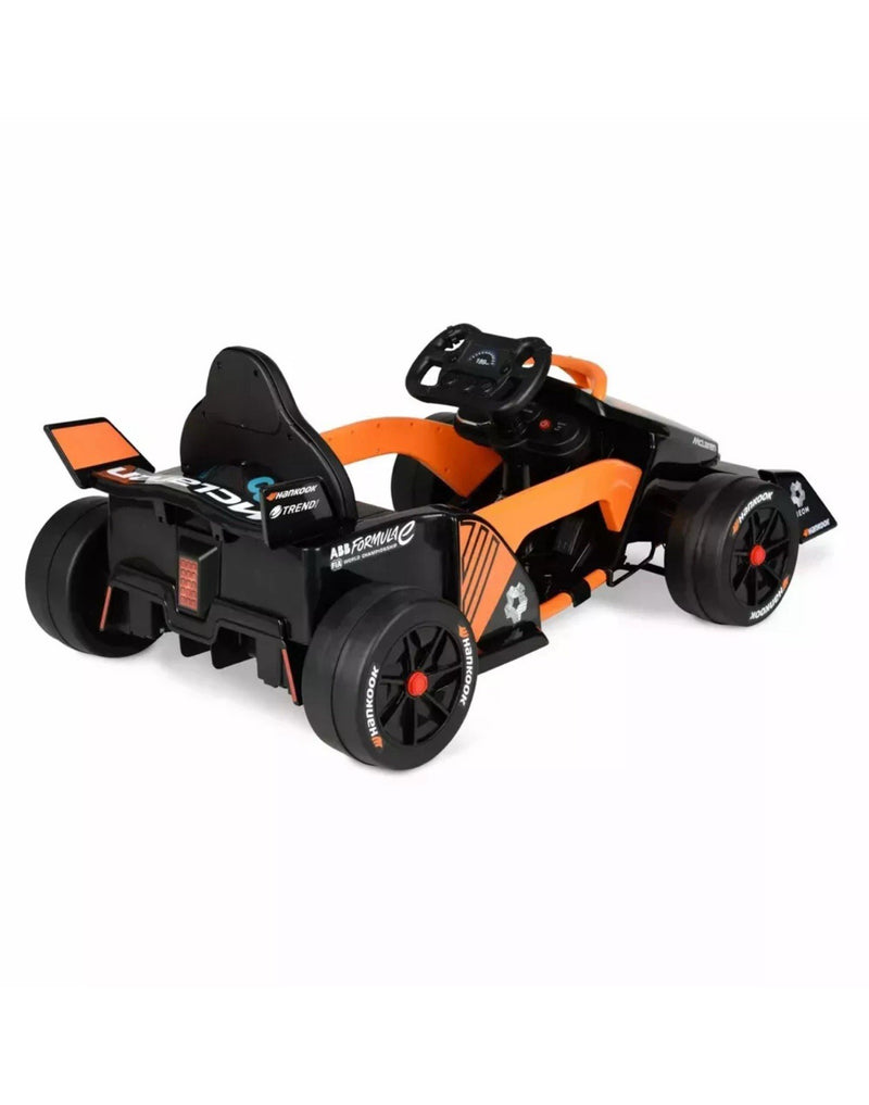 12V Battery-Powered Formula F1 Race Car Vehicle for Ages 3+ Orange Black Magic Cars 3