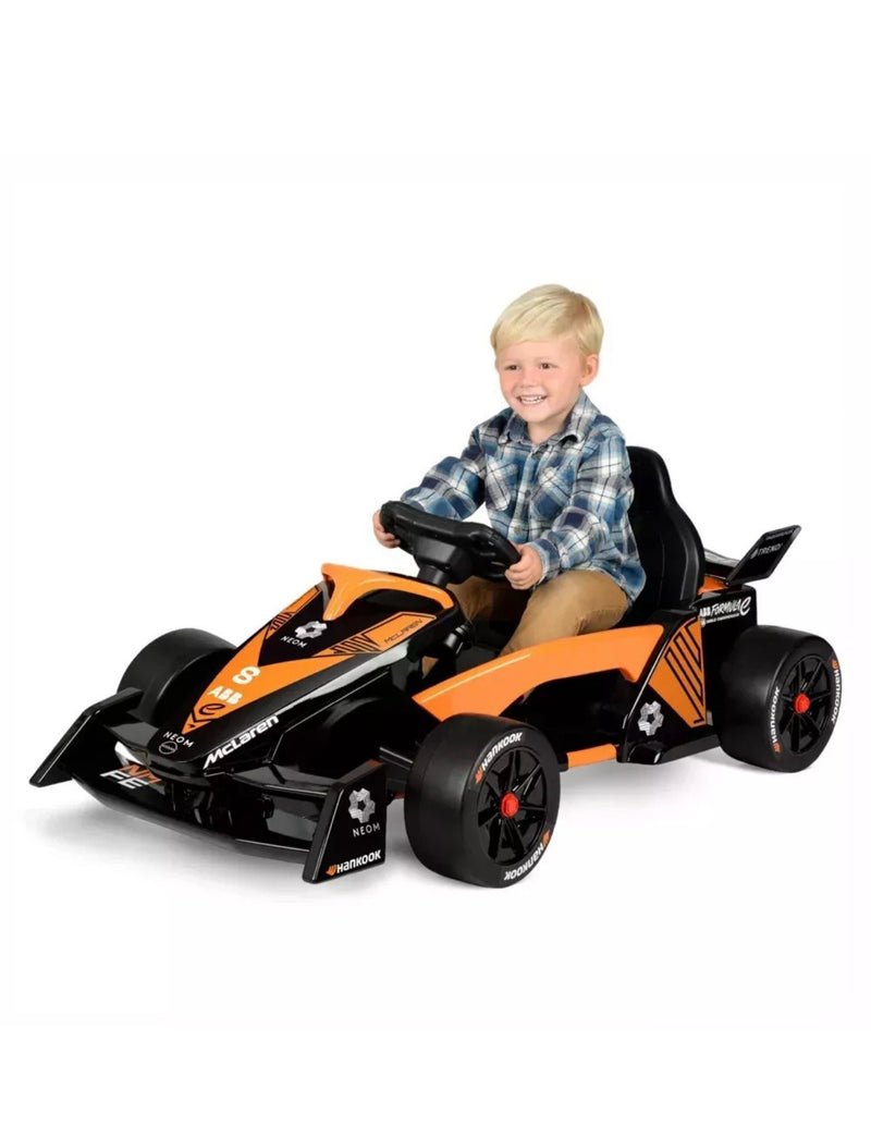 12V Battery-Powered Formula F1 Race Car Vehicle for Ages 3+ Orange Black Magic Cars Variant 0
