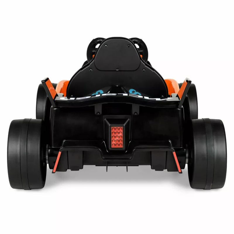 12V Battery-Powered Formula F1 Race Car for Ages 3+, Orange and Black Magic Cars 6