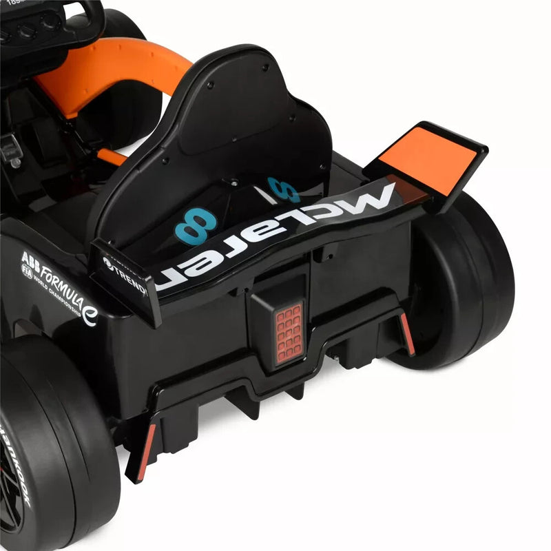 12V Battery-Powered Formula F1 Race Car for Ages 3+, Orange and Black Magic Cars 7