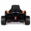 12V Battery-Powered Orange and Black Formula F1 Race Car Ride-On for Ages 3+ Magic Cars 6