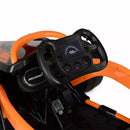 12V Battery-Powered Orange and Black Formula F1 Race Car Ride-On for Ages 3+ Magic Cars 9