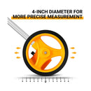 Compact 4-Inch Measuring Wheel with 99,999ft Capacity and Carrying Bag Magic Cars 6