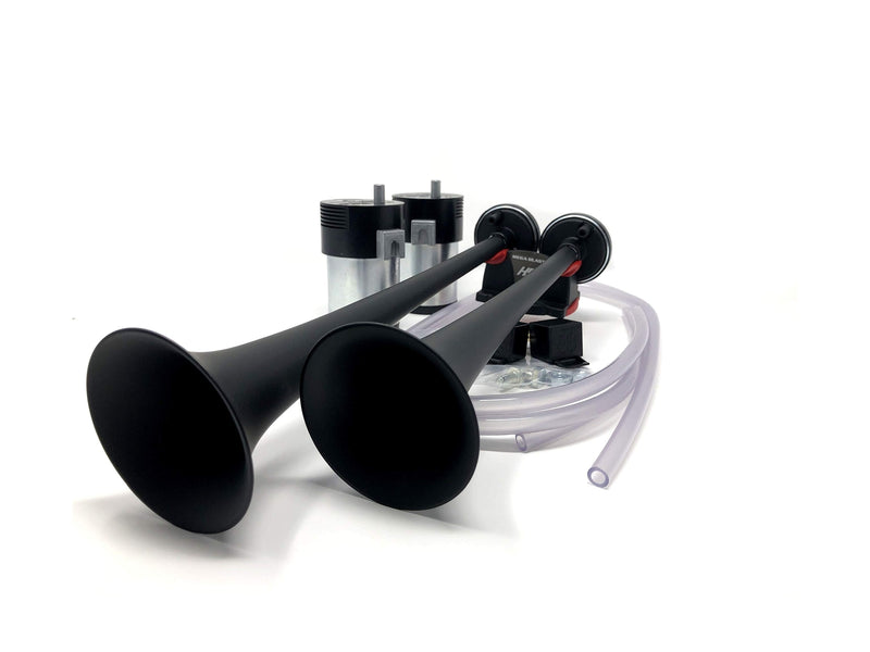 Mega Blast Air Horns for Trucks Cars SUVs and Trains Extremely Loud Black Magic Cars 2