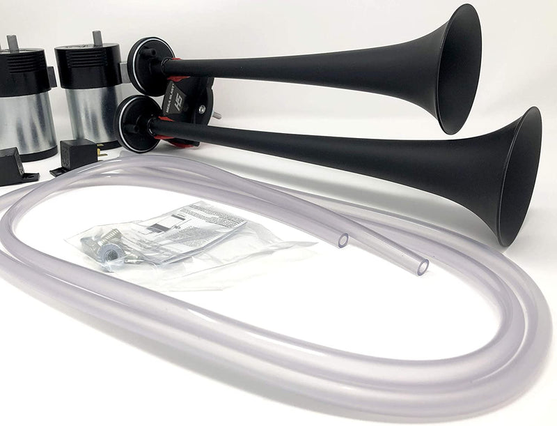 Mega Blast Air Horns for Trucks Cars SUVs and Trains with Extremely Loud Sound Black Magic Cars 5