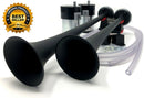 Mega Blast Air Horns for Trucks, Cars, SUVs, and Trains – Loud Black Sound Magic Cars 1