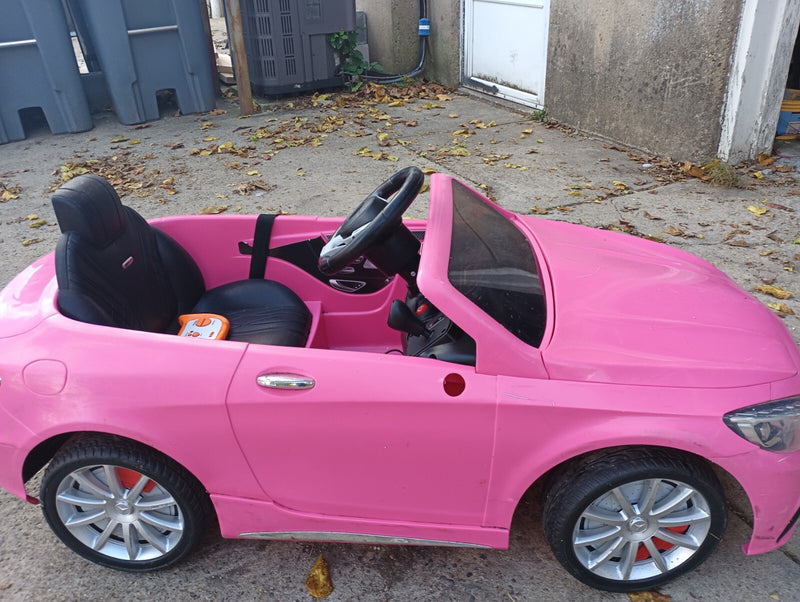 12V Electric Kids Ride-On Car with Remote Control Pink Magic Cars 3