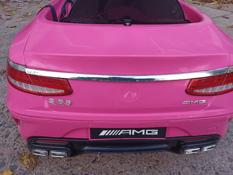 12V Electric Kids Ride-On Car with Remote Control Pink Magic Cars 4