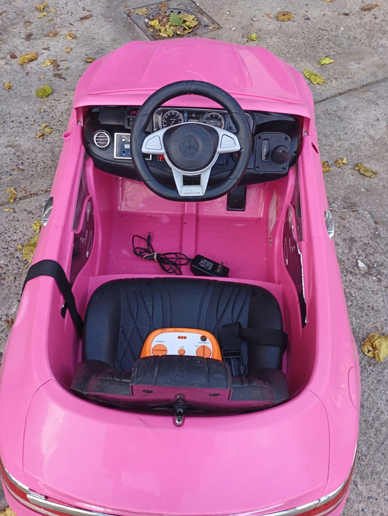 12V Electric Kids Ride-On Car with Remote Control Pink Magic Cars 5