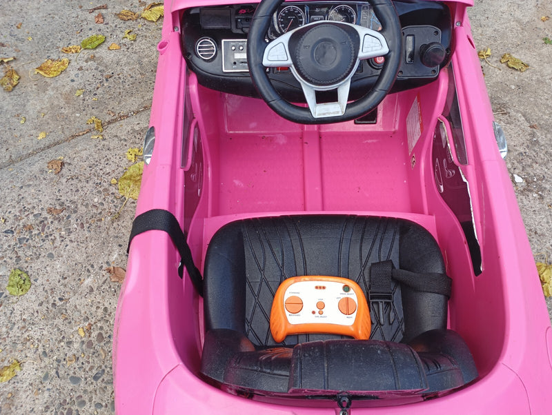 12V Electric Kids Ride-On Car with Remote Control Pink Magic Cars 6