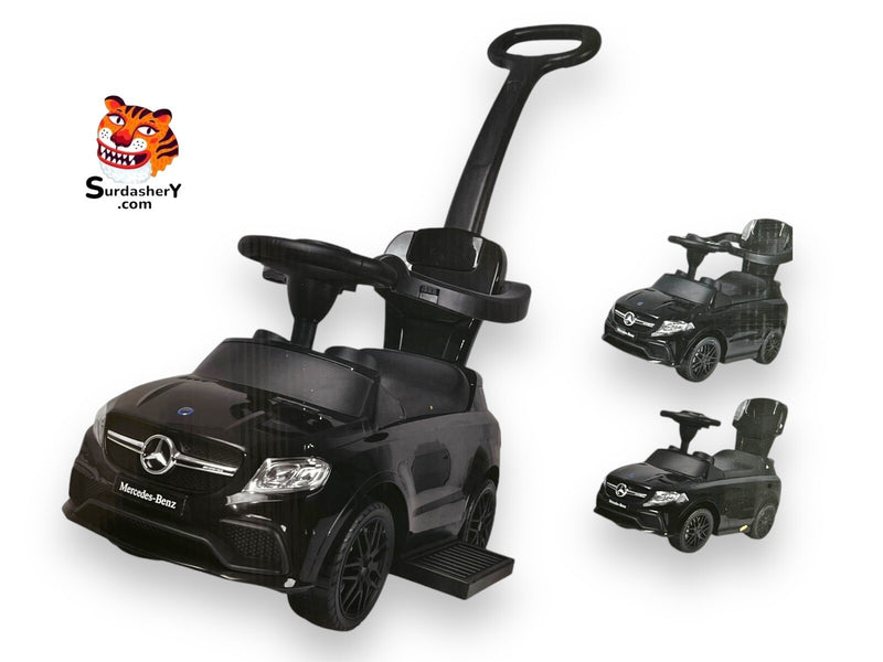 3-in-1 White Push Car Toy Inspired by AMG GLE 63 Design Magic Cars 2