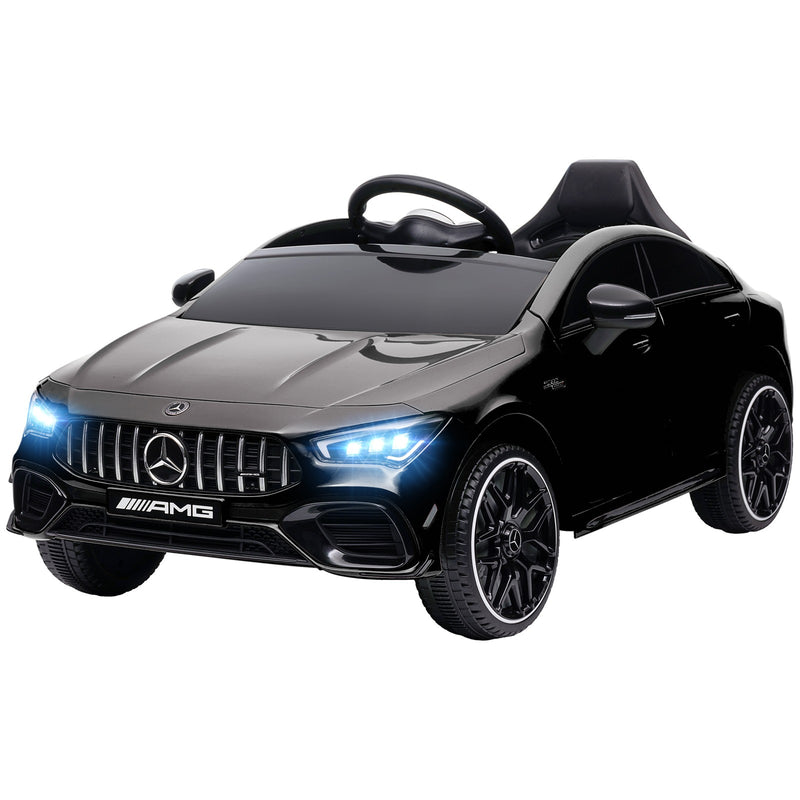 12V Licensed Mercedes-Benz AMG Kids Ride-On Car with Remote Control Black Magic Cars 3
