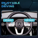 12V Licensed Mercedes-Benz AMG Kids Ride-On Car with Remote Control Black Magic Cars 6
