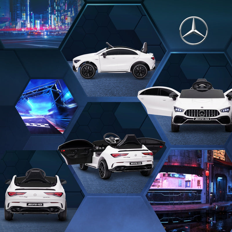 12V Licensed Mercedes-Benz AMG Kids Ride-On Car with Remote Control and Music Magic Cars 10