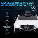 12V Licensed Mercedes-Benz AMG Kids Ride-On Car with Remote Control and Music Magic Cars 4