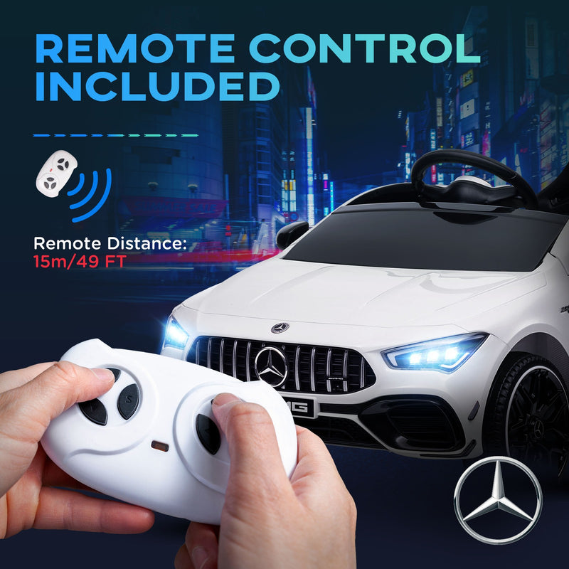 12V Licensed Mercedes-Benz AMG Kids Ride-On Car with Remote Control and Music Magic Cars 9