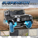 Electric Mercedes G500 Kids Outdoor Car with Bright Headlights and Suspension Magic Cars 4